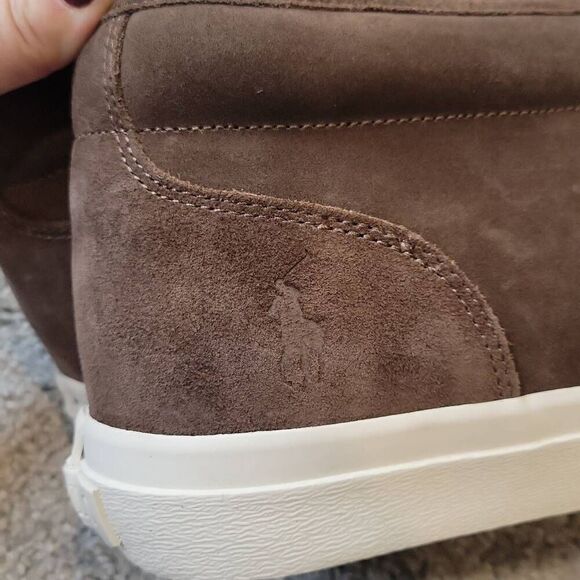 Polo Ralph Lauren Men\'s Keaton Suede Lace-Up Chukka Sneakers Size 14 main image 4